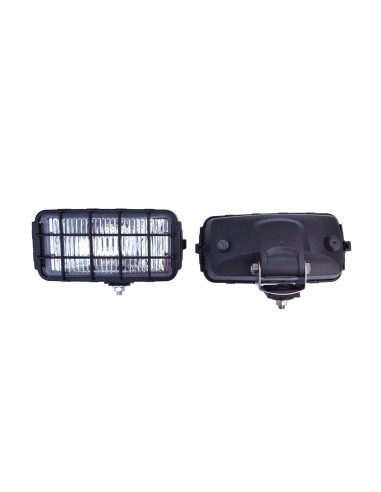 2x Nebelscheinwerfer H3 Halogen Zusatzscheinwerfer 24V Nebellicht mit Glühbirnen