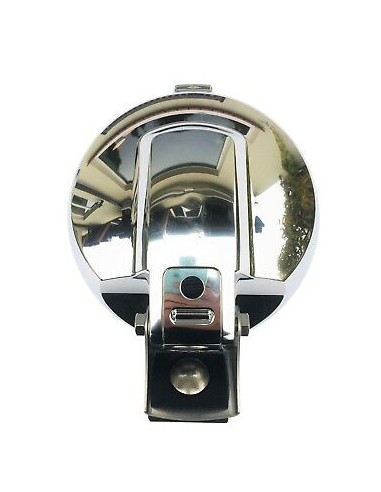 Fernscheinwerfer ø183 Chrom RUND 12V LED RING Positionslicht Zusatzscheinwerfer