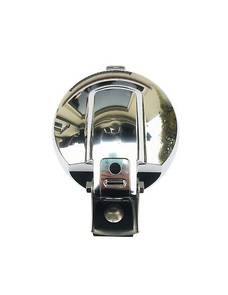Fernscheinwerfer ø183 Chrom RUND 12V LED RING Positionslicht Zusatzscheinwerfer