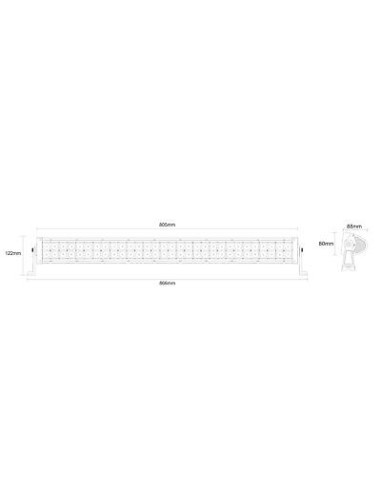 Panel LED 60 x LED