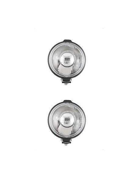 2x Rund Fernscheinwerfer H3 Halogen 183 mm Fernlicht Zusatzscheinwerfer 12V 24V
