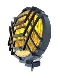 Gelb Nebelscheinwerfer H3 Halogen 12V 24V Nebellicht Zusatzscheinwerfer E20 IP54 2