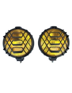 2x Gelb Nebelscheinwerfer H3 Halogen 12V 24V Nebellicht Zusatzscheinwerfer E20