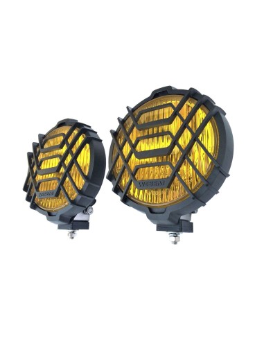 2x Gelb Nebelscheinwerfer H3 Halogen 12V 24V Nebellicht Zusatzscheinwerfer E20