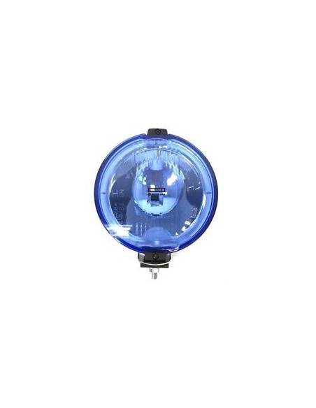 2x Fernscheinwerfer H3 Blau Rund LED RING 24V Positionslicht Zusatzscheinwerfer