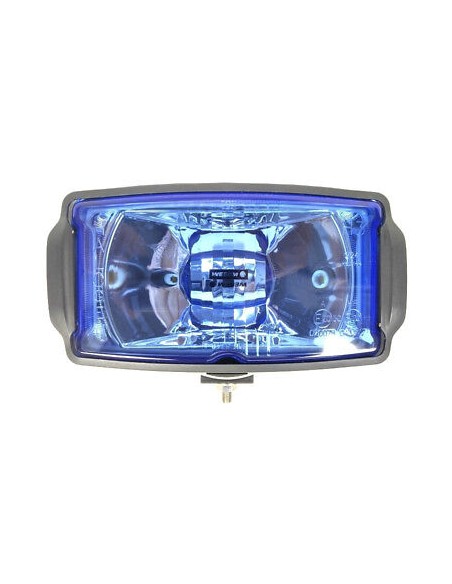 2x Blau Fernscheinwerfer mit Positionslicht H3 Zusatzscheinwerfer 12V 24V LKW