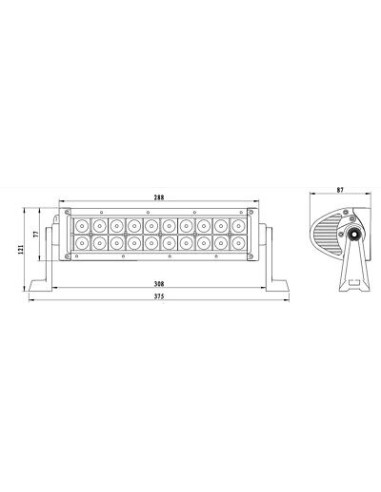 Panel LED 20x LED