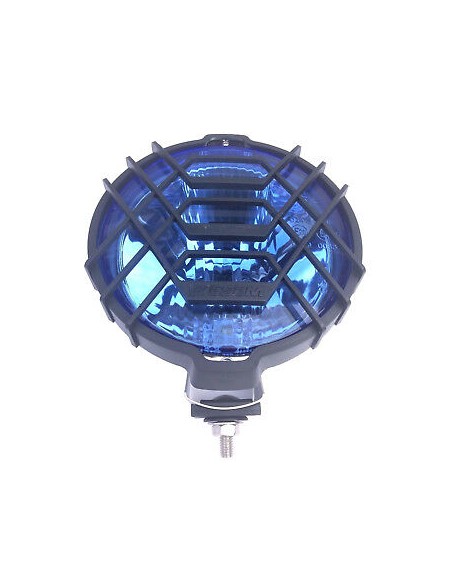 Blau chrom rund H3 Halogen Fernscheinwerfer Fernlicht Zusatzscheinwerfer 12V 24V