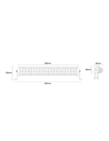 Panel LED 40 x LED