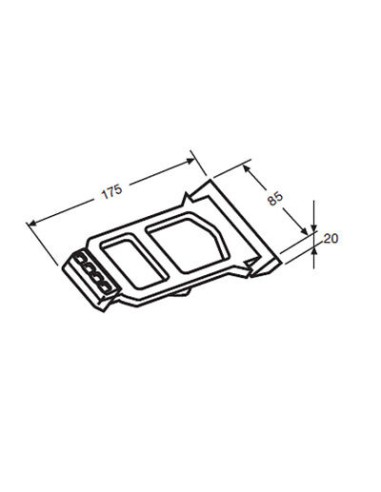 8x Spanngummi für Kotflügel  RENAULT  Premium Magnum VOLVO 175x85 OE  7420498623