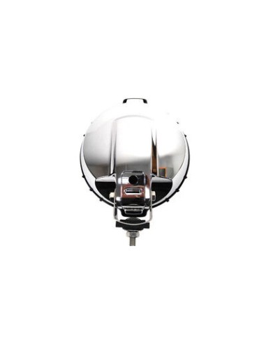 2x Blau chrom rund Halogen Fernscheinwerfer Fernlicht Zusatzscheinwerfer 12V 24V