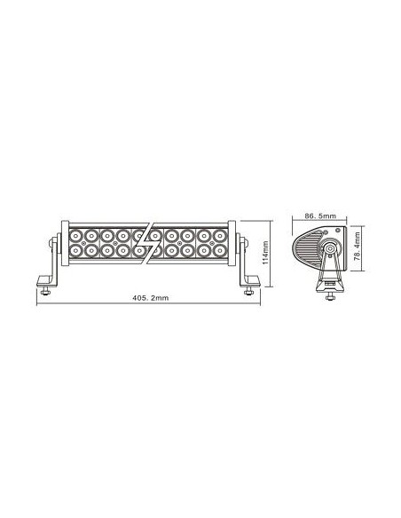 Panel LED 24 x LED