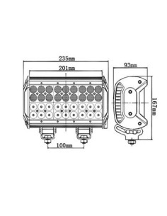 Panel LED 36 x LED quad 2