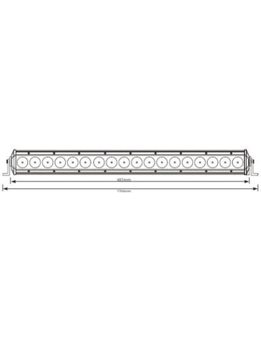 Panel LED 18 x LED combo