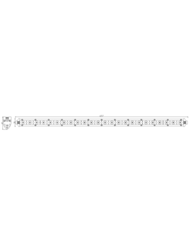 Panel LED 24 x LED