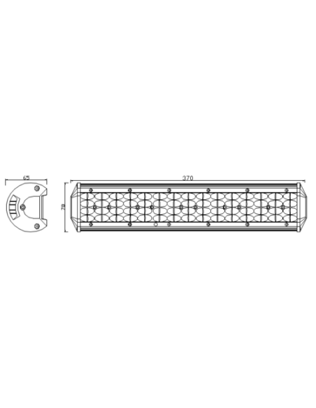 Panel LED 60 x LED