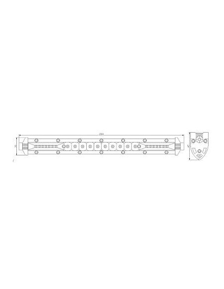 Panel LED 24 x LED spot