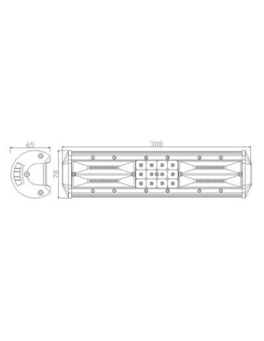 Panel LED 60 x LED