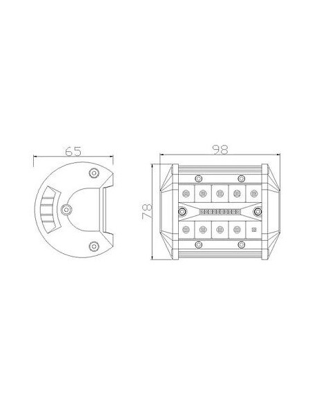 Panel LED 20 x LED
