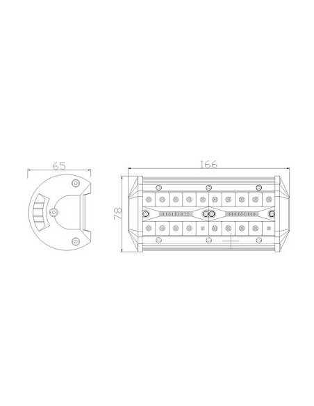 Panel LED 40 x LED