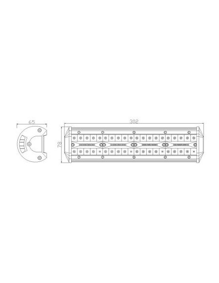 Panel LED 80 x LED