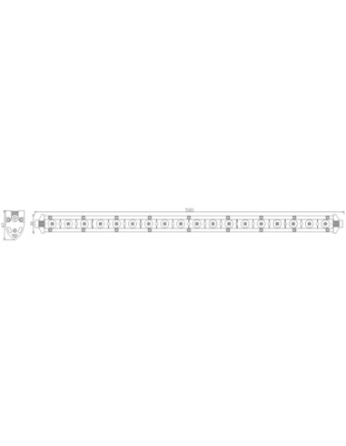 Panel LED 18 x LED