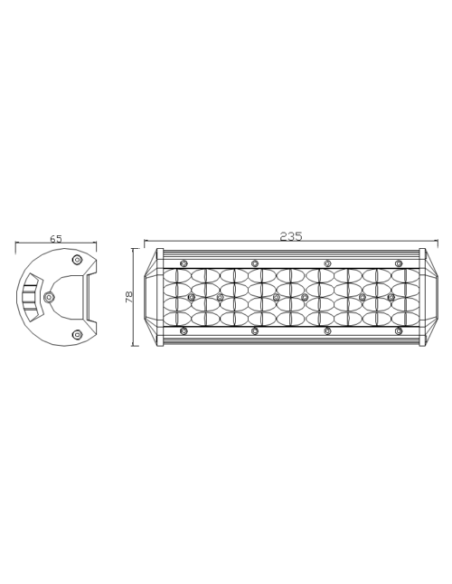 Panel LED 36 x LED KMR16