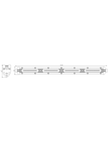 Panel LED 40 x LED