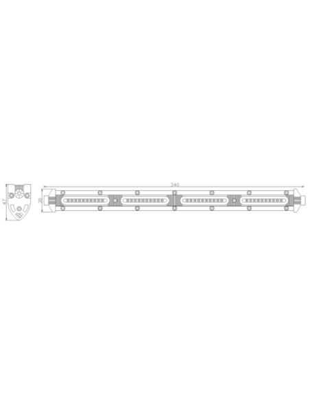 Panel LED 40 x LED