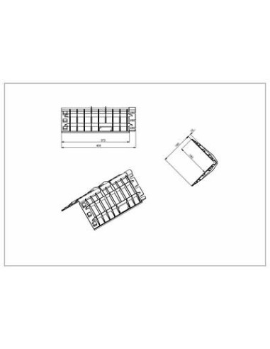 Kantenschutzwinkel Ladungssicherung Kantenschoner Eckschoner Kunststoff 40 cm