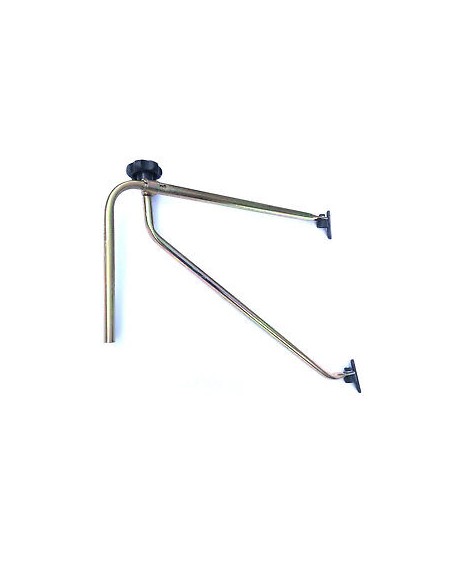 Spiegelhalter Spiegelarm Spiegelhalterung links 530-850 ø15 mm Traktor Bagger