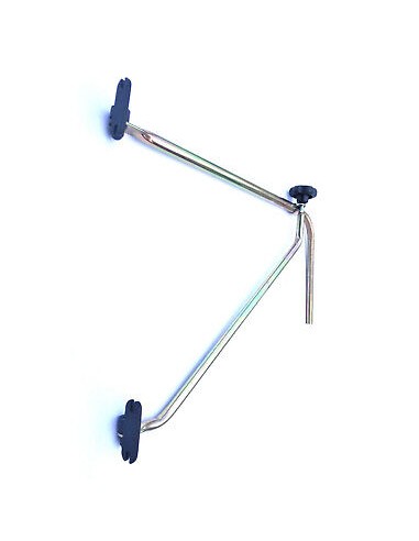 Spiegelhalter Spiegelarm Spiegelhalterung rechts 530-850 ø15 mm Traktor Bagger
