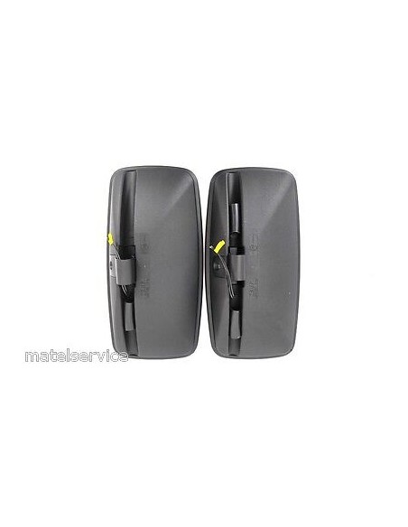 2x Außenspiegel Rückspiegel 390x195 mm E20 Beheizt für Mercedes Vario DAF Iveco