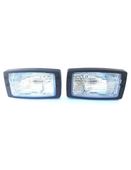 2x Arbeitsscheinwerfer Halogen Traktor Escort Ursus Pronar Fendt Farmer Favorit