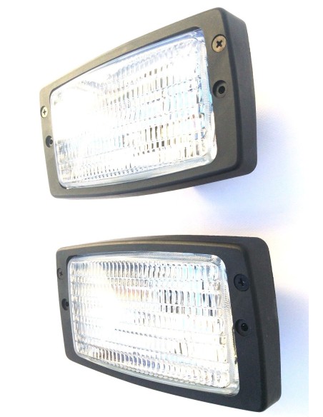 2x Arbeitsscheinwerfer Halogen Traktor Escort Ursus Pronar Fendt Farmer Favorit
