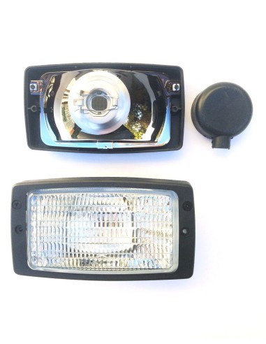 2x Arbeitsscheinwerfer Halogen Traktor Escort Ursus Pronar Fendt Farmer Favorit