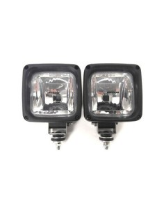 2x Arbeitsscheinwerfer Arbeitsleuchte H3 Halogen 12V 24V Traktor Zusatzscheinwer