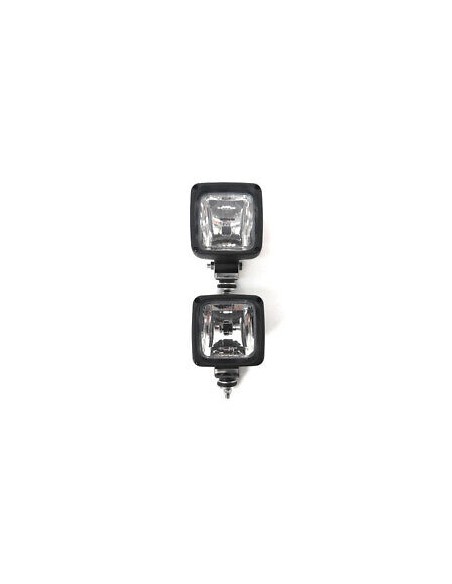 2x Arbeitsscheinwerfer Arbeitsleuchte H3 Halogen 12V 24V Traktor Zusatzscheinwer