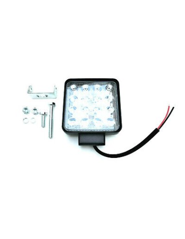 2x 16 LEDs Arbeitsscheinwerfer Arbeitslampe Traktor Bagger Trailer LKW Off-Road