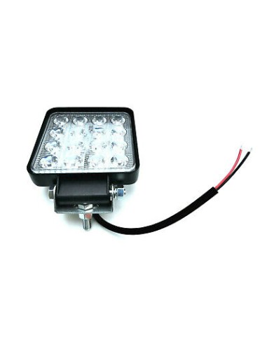 2x 16 LEDs Arbeitsscheinwerfer Arbeitslampe Traktor Bagger Trailer LKW Off-Road