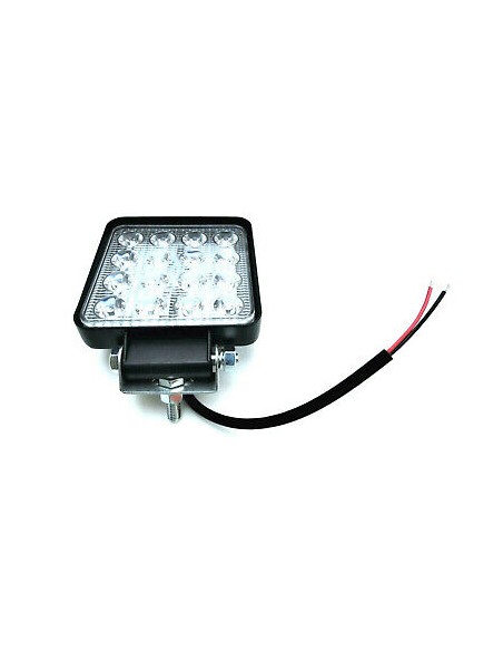 2x 16 LEDs Arbeitsscheinwerfer Arbeitslampe Traktor Bagger Trailer LKW Off-Road