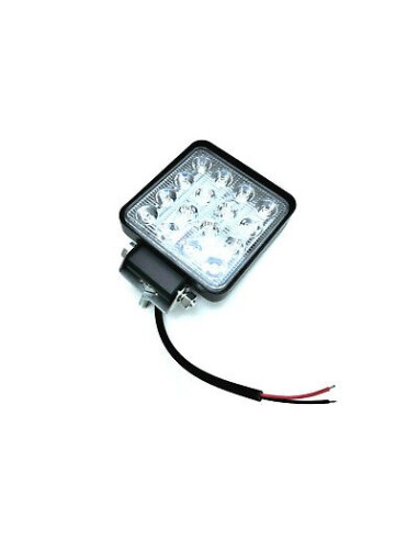 2x 16 LEDs Arbeitsscheinwerfer Arbeitslampe Traktor Bagger Trailer LKW Off-Road