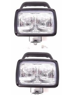 2x Arbeitsscheiwerfer Arbeitslampe 12V 24V H3 Halogen LKW Traktor Truck Kran
