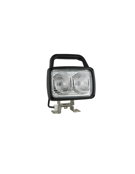 2x Arbeitsscheiwerfer Arbeitslampe 12V 24V H3 Halogen LKW Traktor Truck Kran