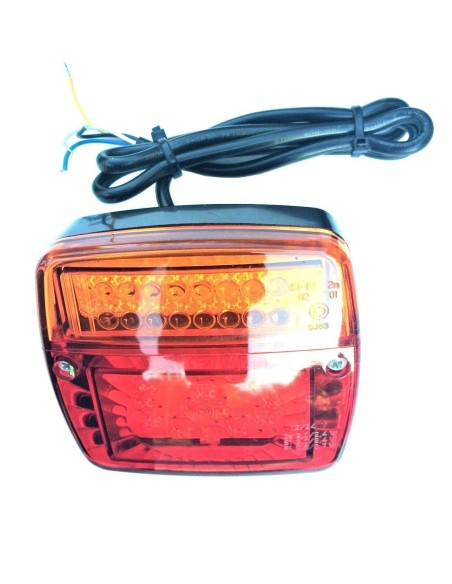 2x LED Rückleuchte Positionsleuchte Bremsleuchte Blinker Anhänger LKW PKW 12-24V