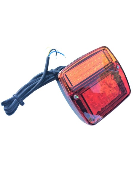 2x LED Rückleuchte Positionsleuchte Bremsleuchte Blinker Anhänger LKW PKW 12-24V