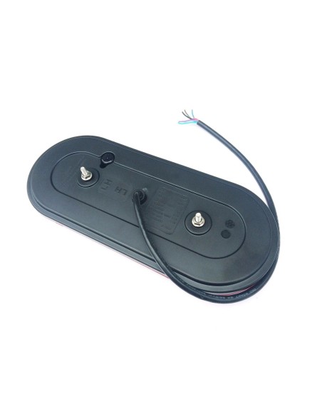 5 Funktionen LED Rückleuchte 12V 24V Links für LKW Schlepper Traktor mit Dreieck