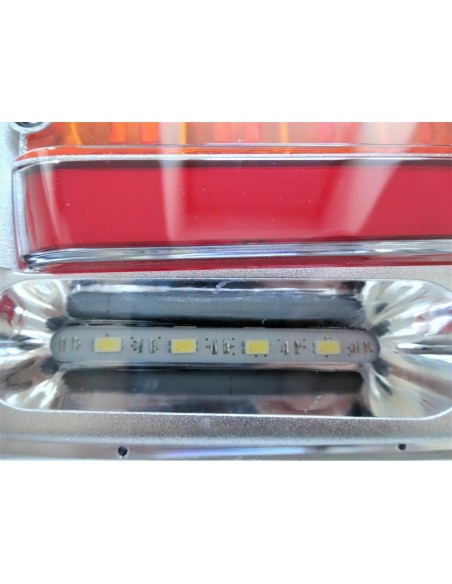 7 Funktionen LED Rückleuchte E9 rechts 12V 24V für BUS Trailer LKW PKW Anhänger