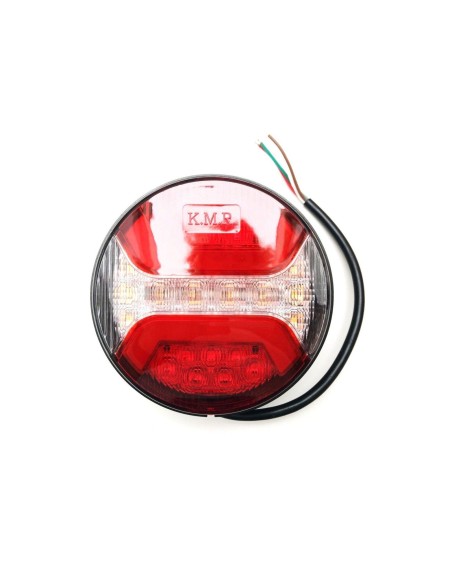 6x LED Rückleuchte Rund 122 Bremslicht Positionslicht Blinker Anhänger LKW PKW