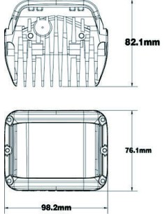 LED Arbeitslampe CUBE - 2er Set 2
